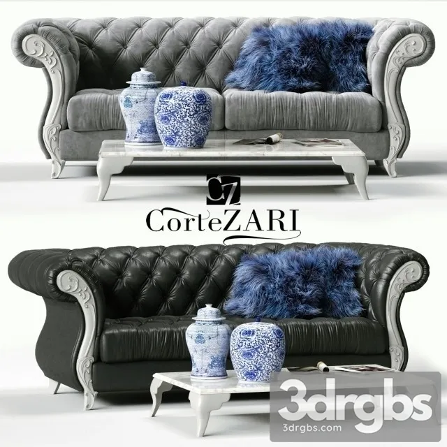 Corte Zari Gabriel Sofa 3dsmax Download