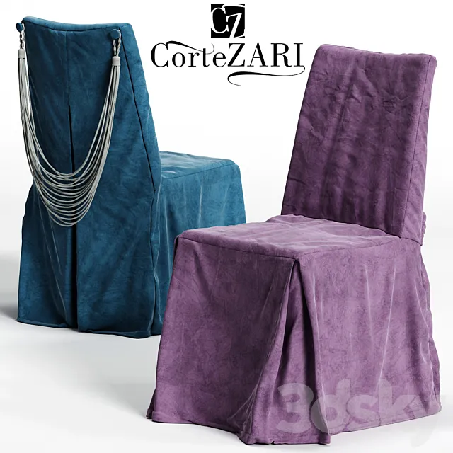 Corte ZARI KARIS Chair 3DS Max Model