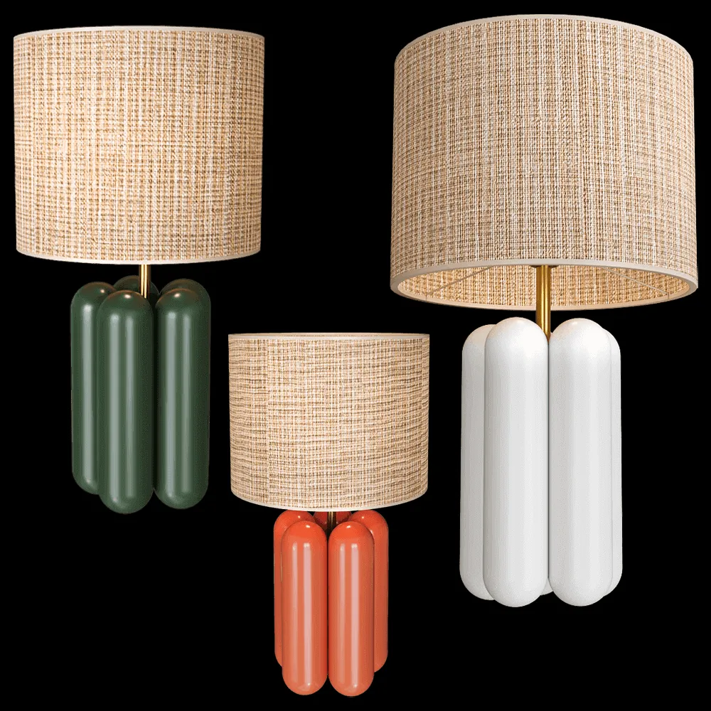 COSIN Paris – Table lamp Charlotte 2 3ds Max