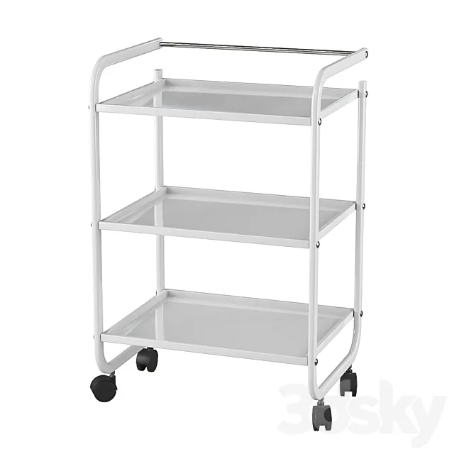 Cosmetic trolley 3ds Max