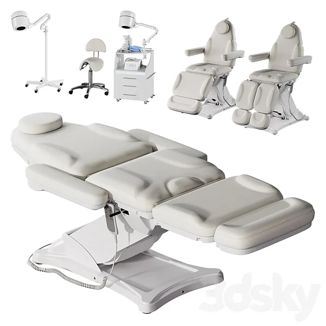 Cosmetology and pedicure chair P70 3ds Max