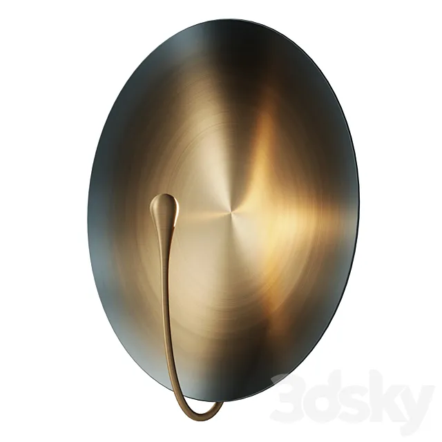 Cosmic Ore Handmade Wall Light Sconce 3ds Max