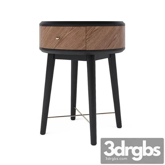 Cosmo bedside table – brave round