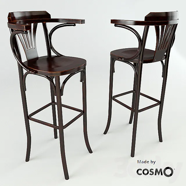 Cosmo Leisure bar chair 3DSMax File