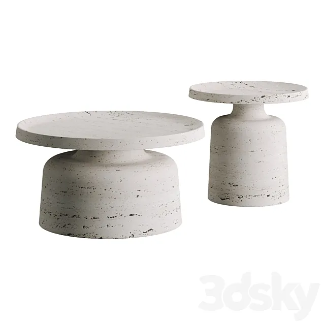 Cosmo Relax Tube Coffee Table 3ds Max