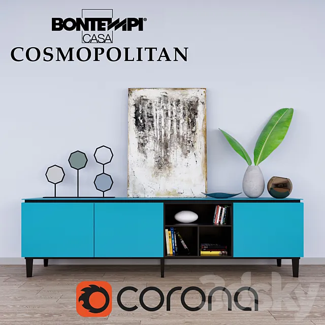 Cosmopolitan console 3DS Max Model