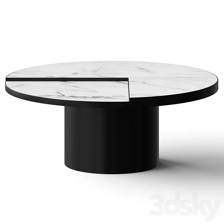 Cosmorelax Vaso Marable Coffee Table by Cosmo 3DS Max Model