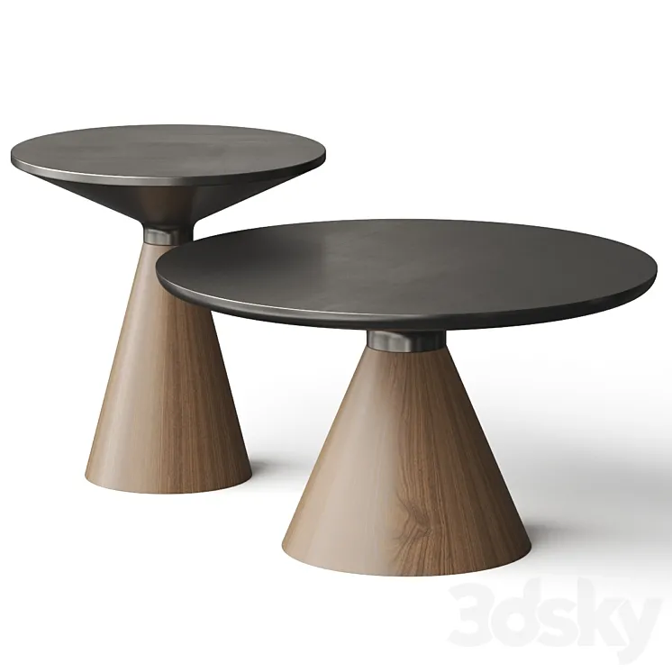 Cosmorelax Vaso Wood Coffee Table by Cosmo 3DS Max Model