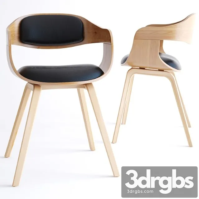 Costa stoel – kare design – bruin 2 3dsmax Download