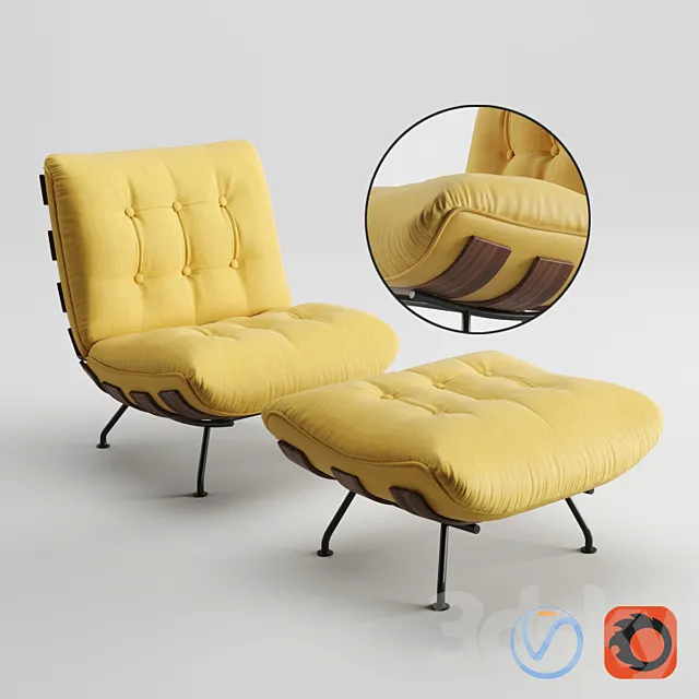 Costela tacchini 3ds Max