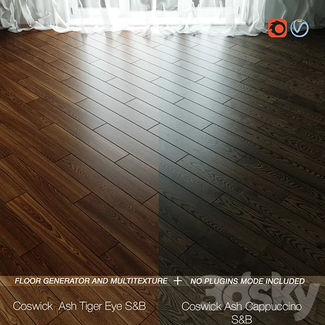 Coswic Flooring Vol.18 3ds Max