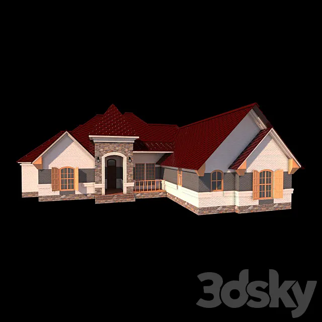 Cottage 3DS Max Model