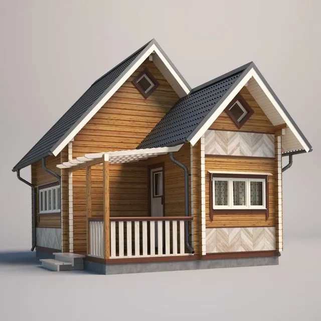 Cottages 3dsMax Model