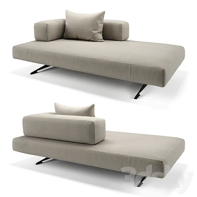 Couch Base 3DS Max Model