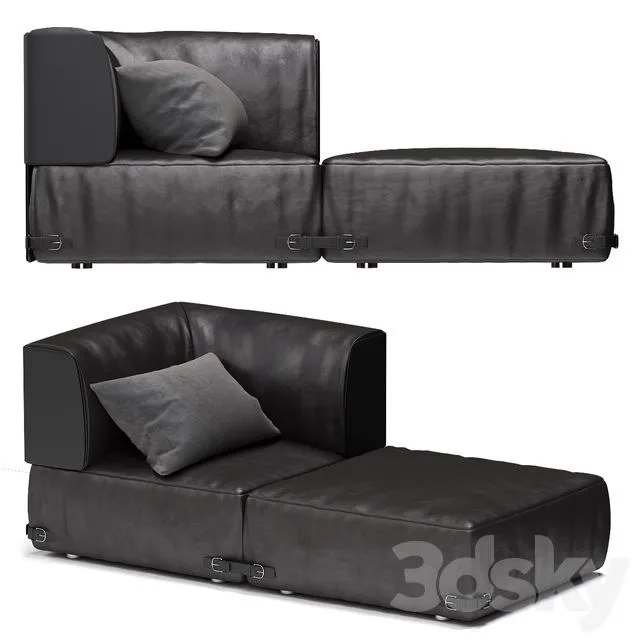 Couch FENDI CASA 3dsMax Model