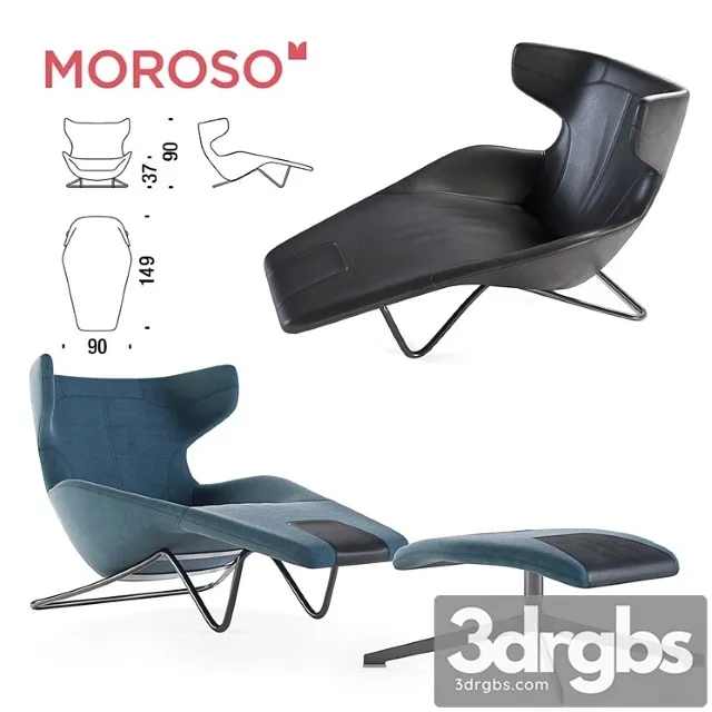 Couch moroso take a line for a walk chaise longue 2 3dsmax Download