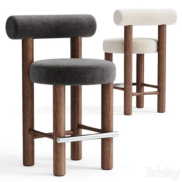 Counter Chair Gropius CS2 by NOOM 3dsMax Model