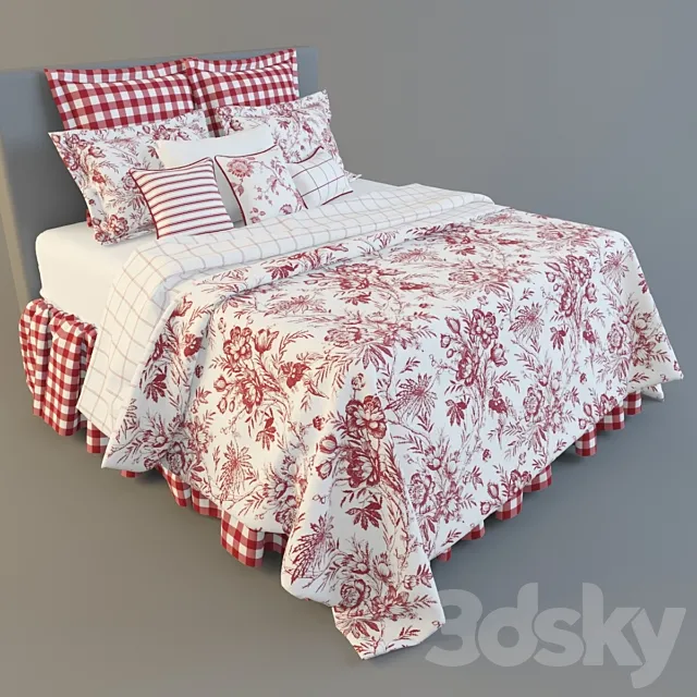country bedding 3DSMax File