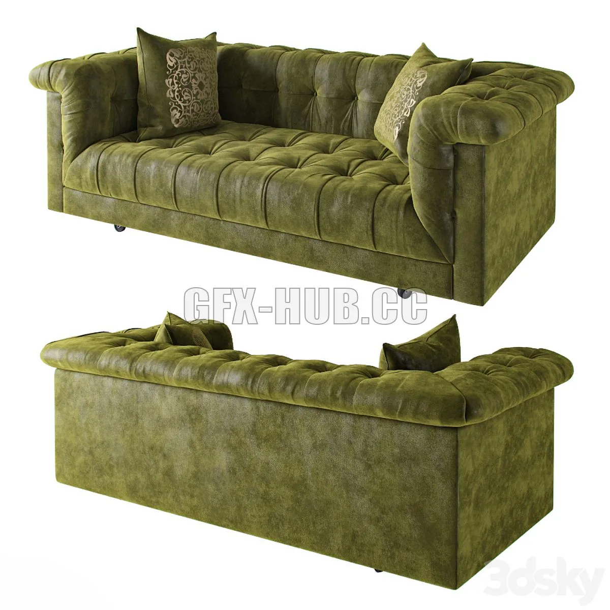 Coup Detat party UP-CS-27 3dsMax Model