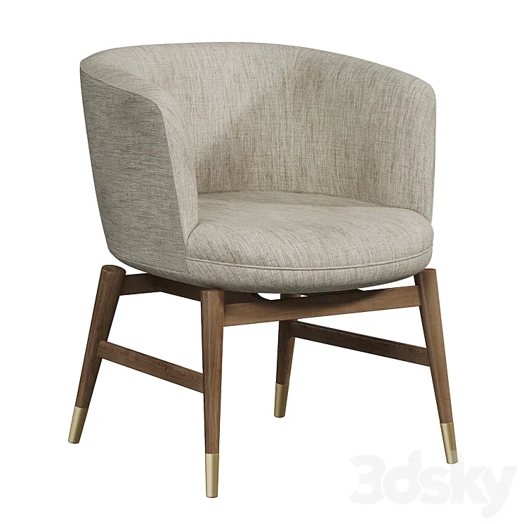 COUPE DINING CHAIR by Bakerfurniture 3DS Max