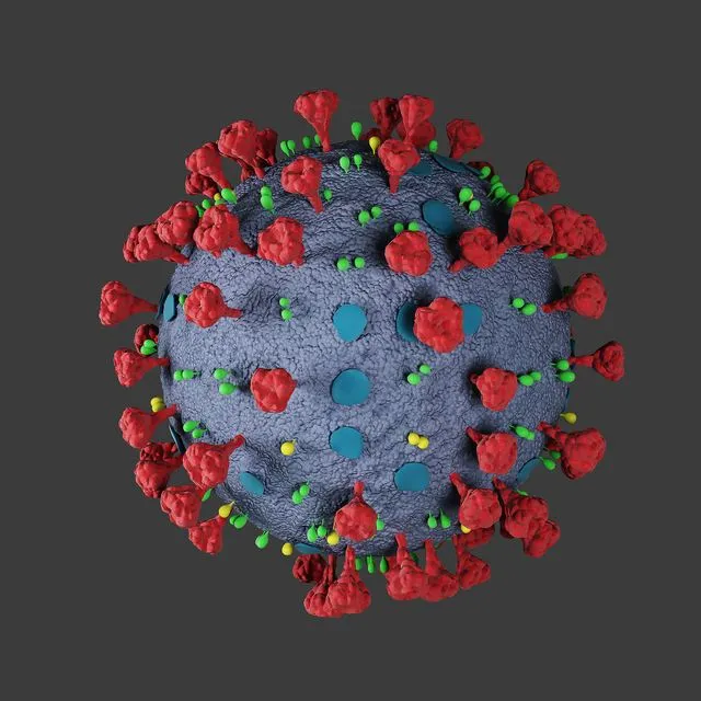 Covid-19 Coronavirus 3dsMax Model