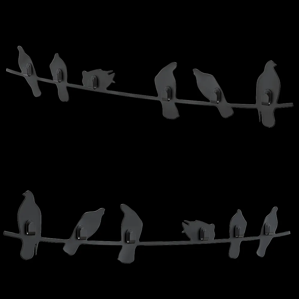 COVO – Coat hangers BIRDS ON WIRE 3ds Max