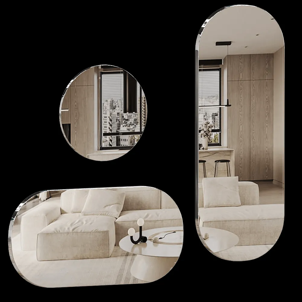 COVO – Mirror MOONLIGHT 3ds Max