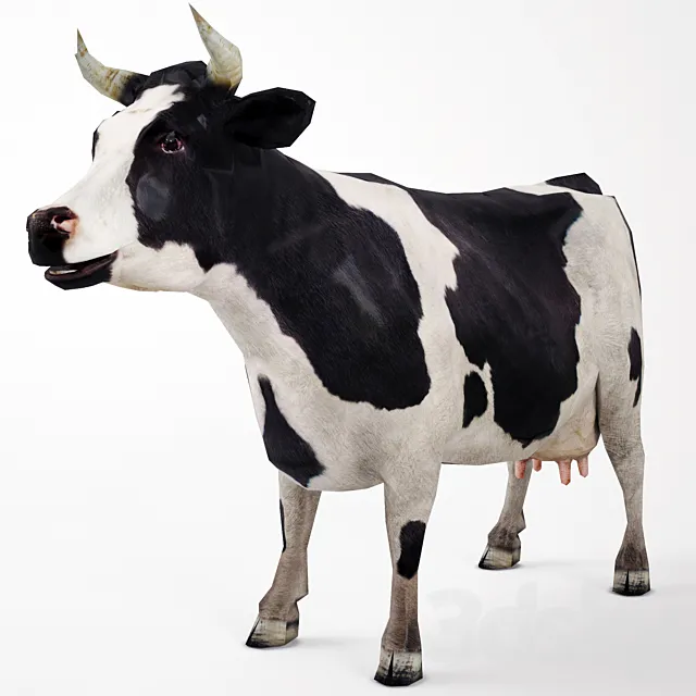 Cow 3DS Max Model