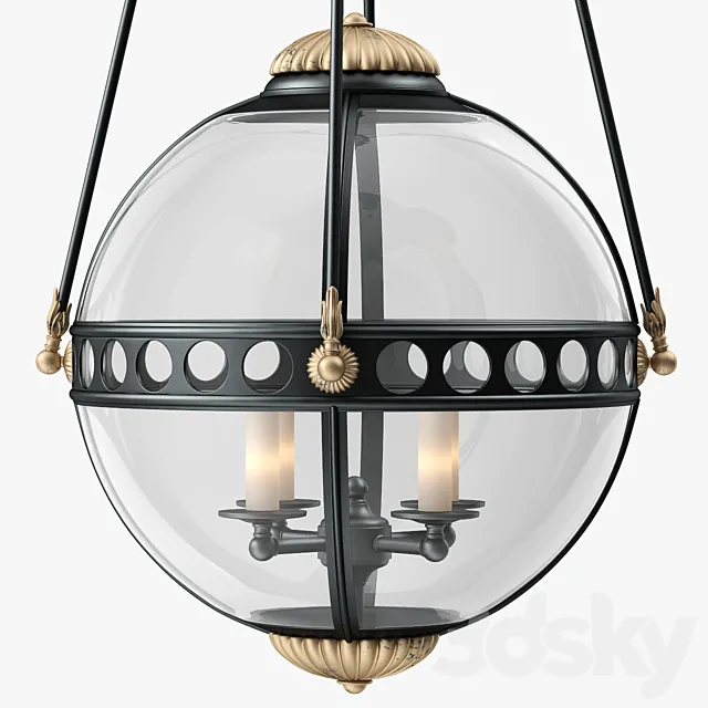 Cox London Suspension Globe 3ds Max