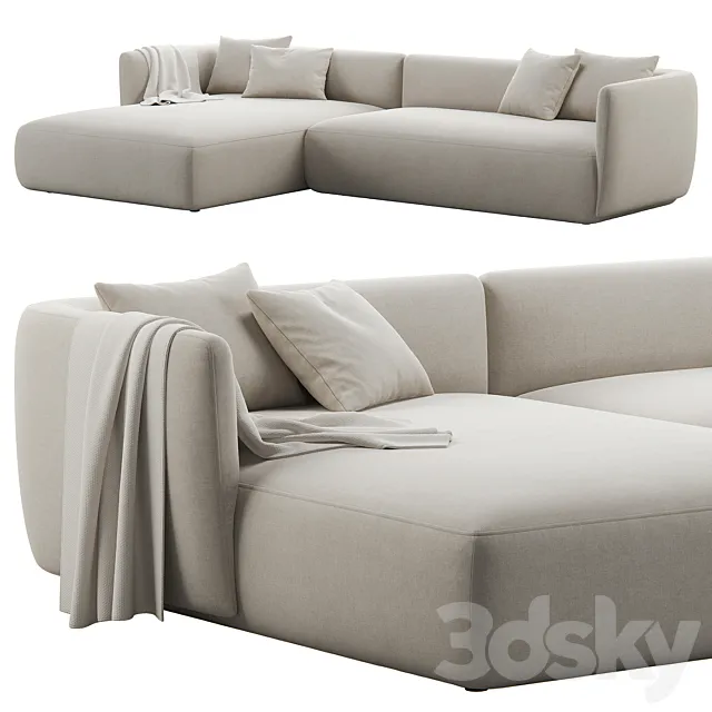 Cozy Sofa by MDF Italia 3DSMax File