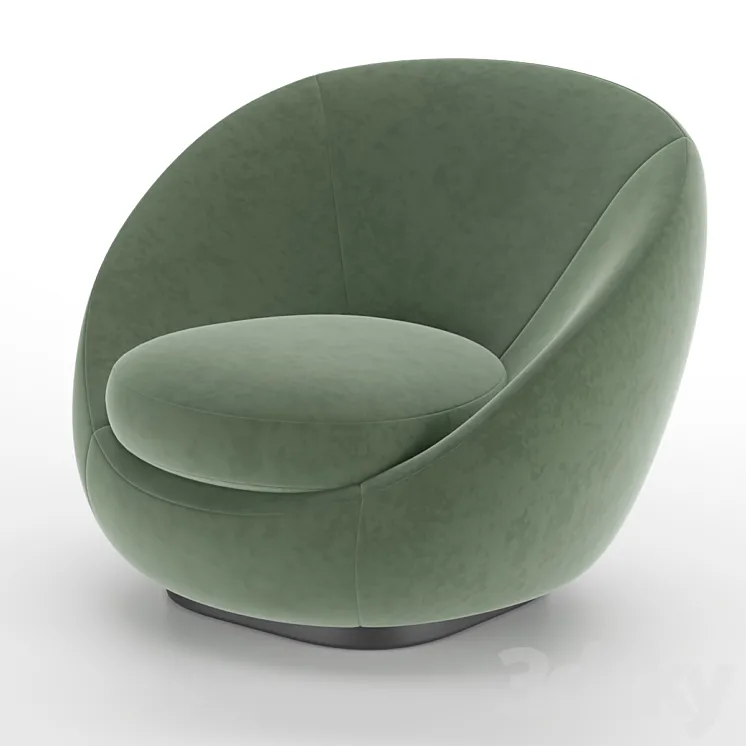 Cozy Swivel Chair 3DS Max