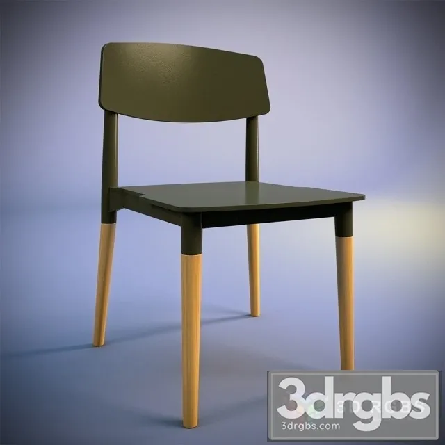 CozyBlock Bel Series Modern Accent Dining Side Chair 3dsmax Download