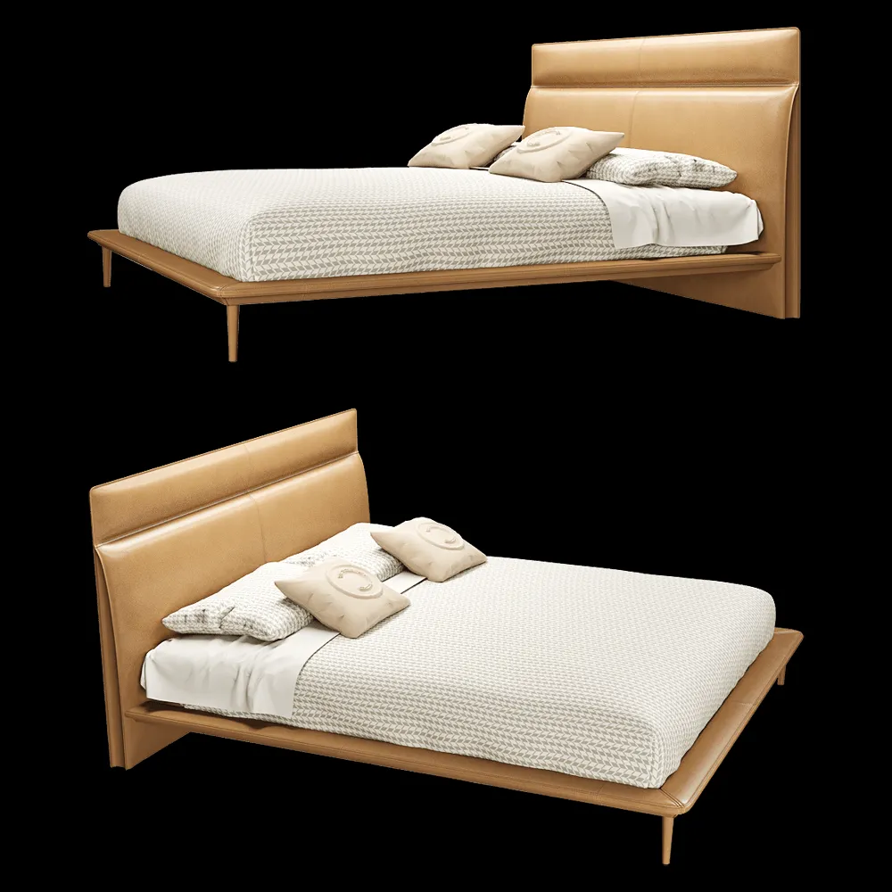 CPRN HOMOOD – Bed Art.ST704P 3ds Max