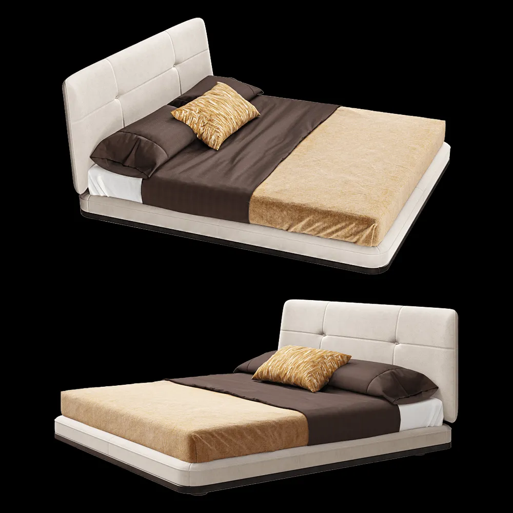CPRN HOMOOD – Bed Jackie 3ds Max