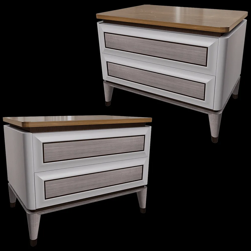 CPRN HOMOOD – Bedside table B110 3ds Max