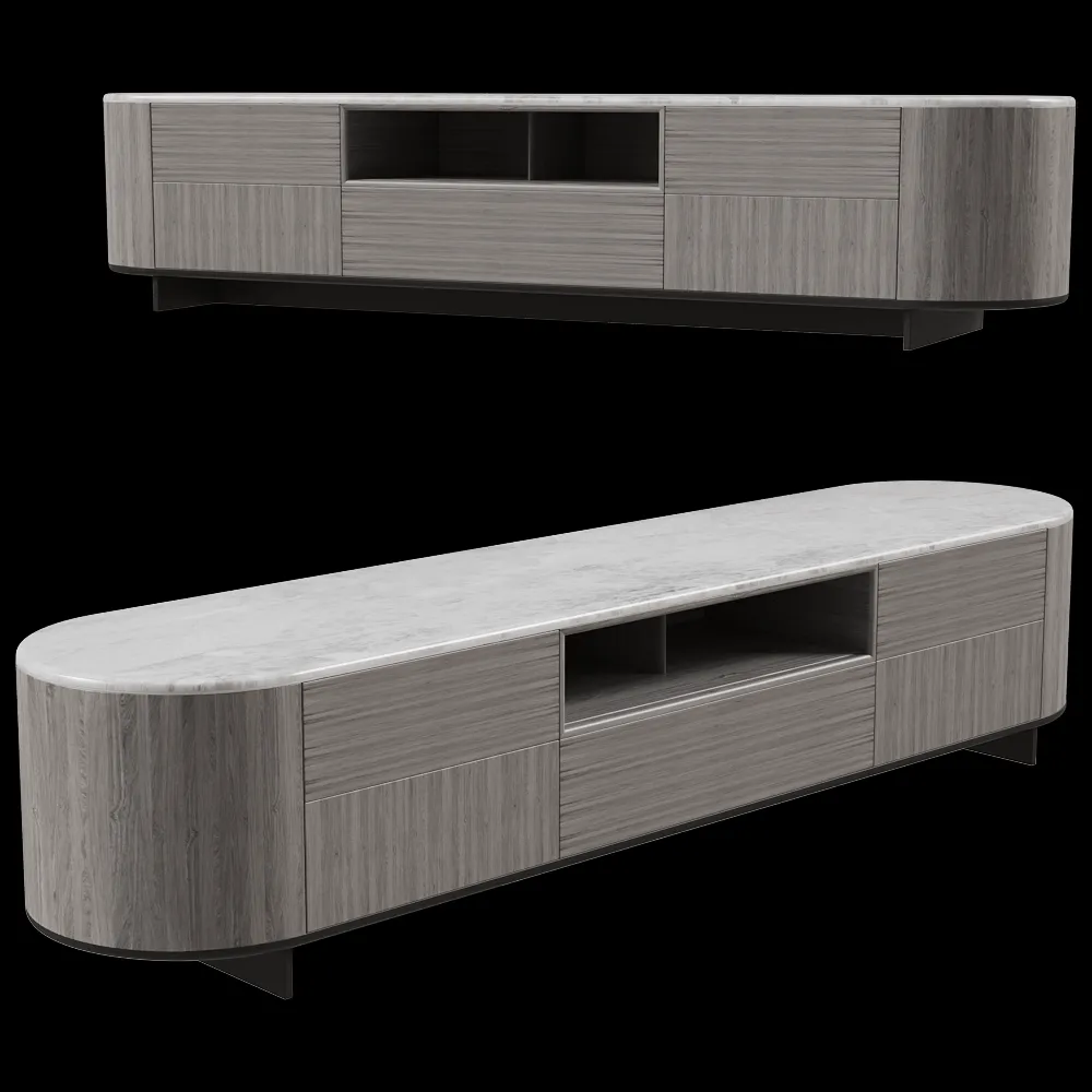 CPRN HOMOOD – Cabinet Irving TV 3ds Max