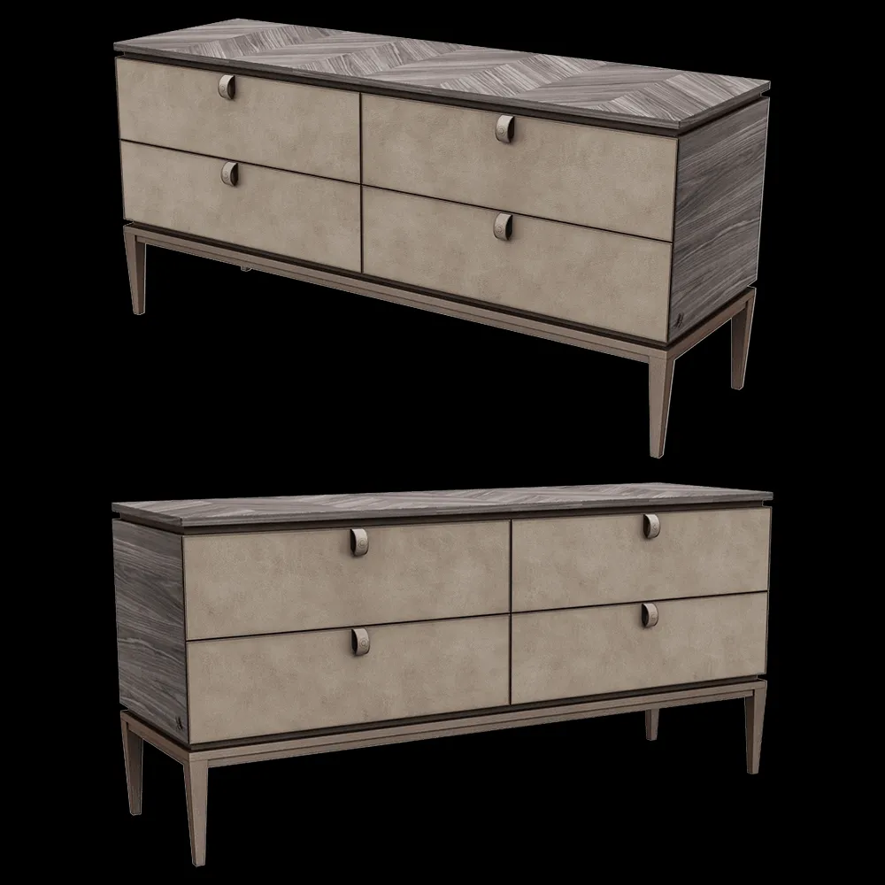 CPRN HOMOOD – Chest of drawers Art.D611 3ds Max