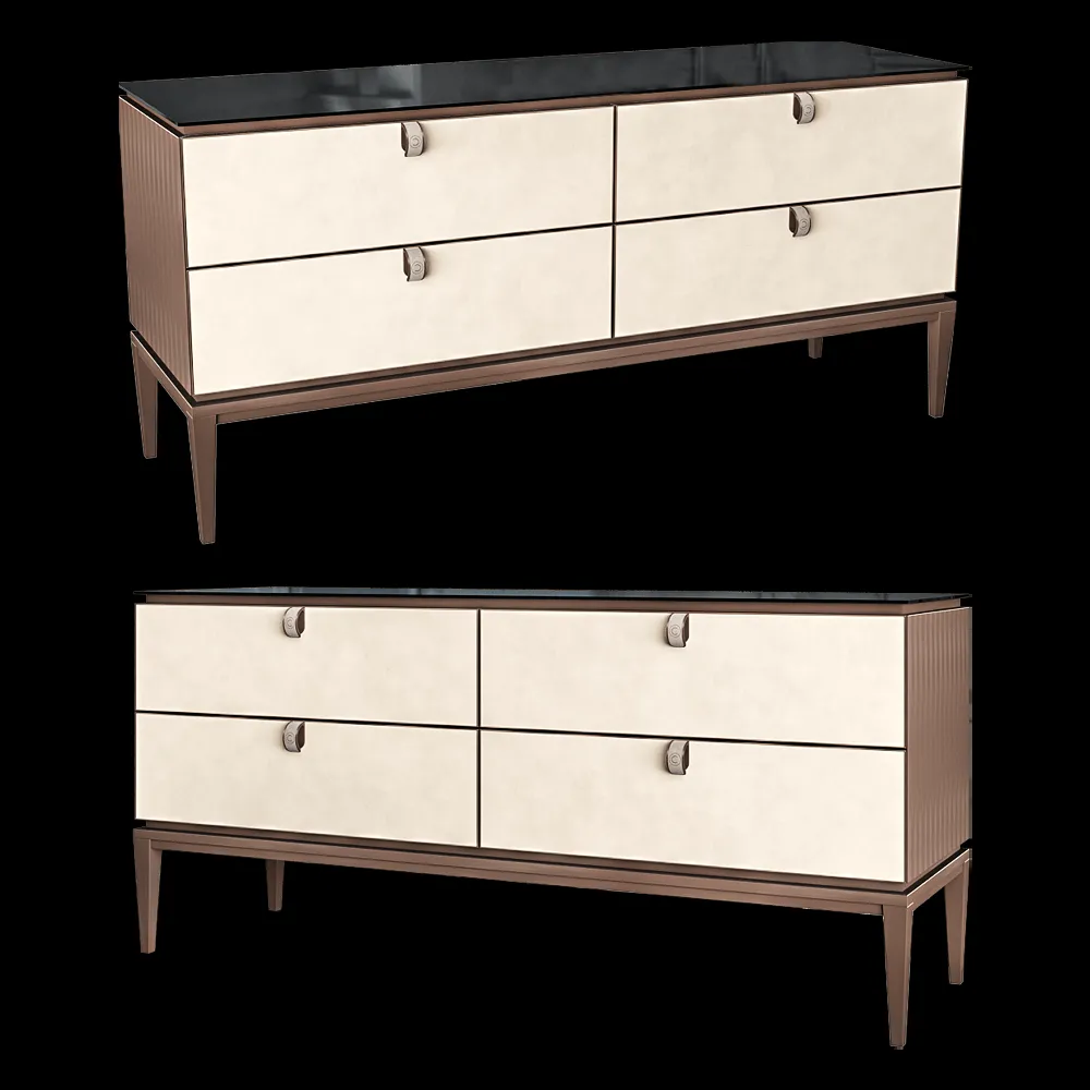 CPRN HOMOOD – Chest of drawers Art.D611L 3ds Max