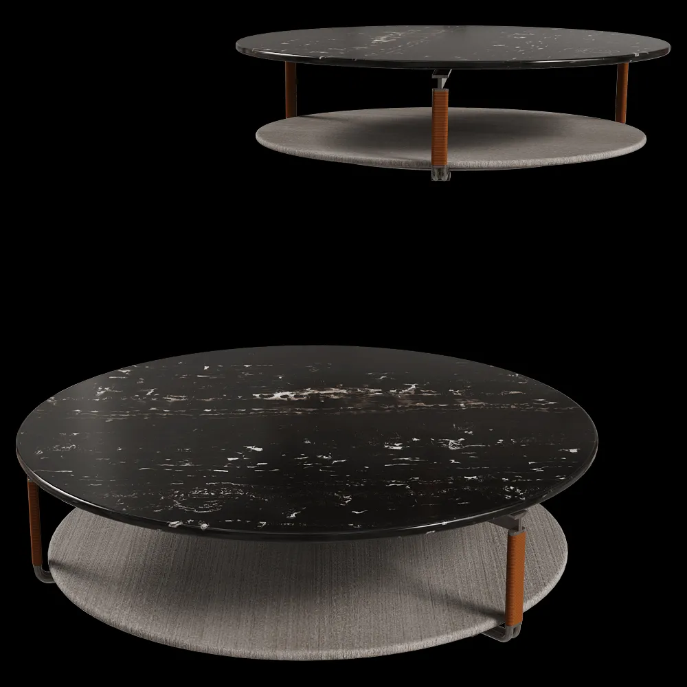 CPRN HOMOOD – Coffee table Shapes – York 120 3ds Max