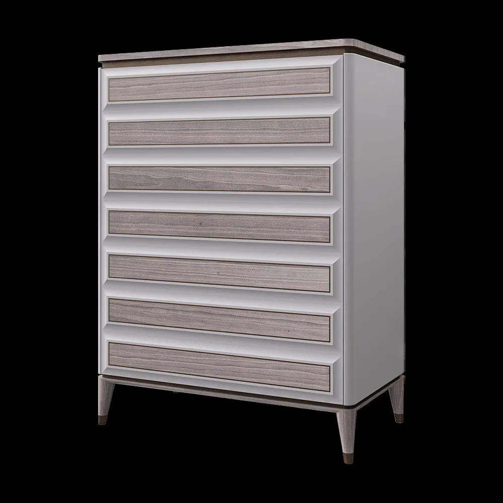 CPRN HOMOOD – High chest of drawers Art.B112 3ds Max