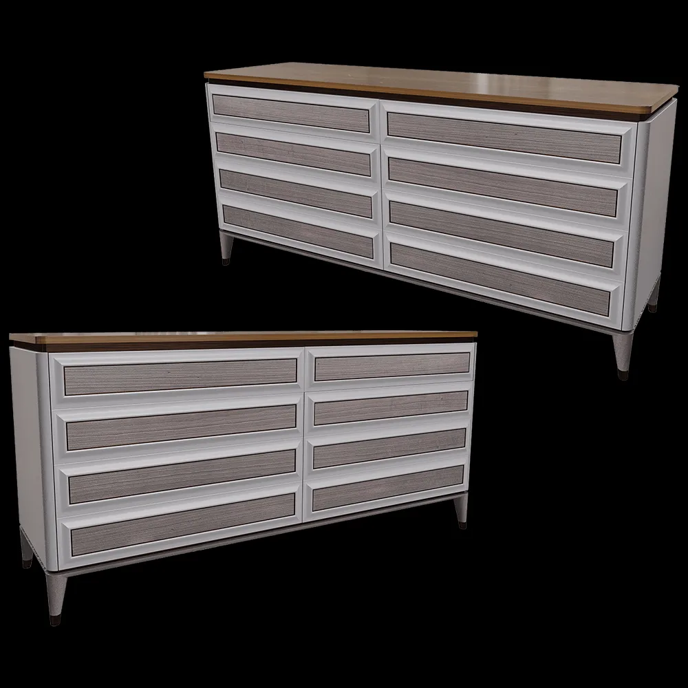 CPRN HOMOOD – Low chest of drawers B111 3ds Max