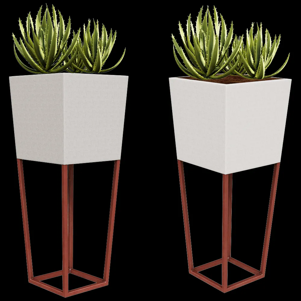 CPRN HOMOOD – Square vase Art.OD1062 3ds Max