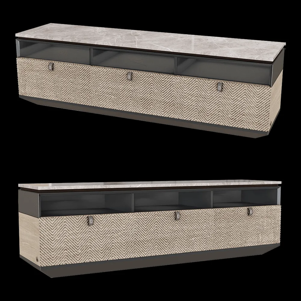 CPRN HOMOOD – TV cabinet Art.D640 3ds Max