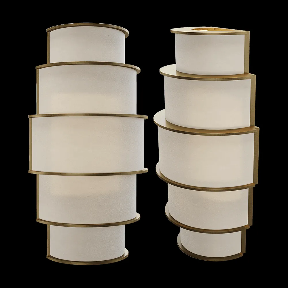 CPRN HOMOOD – Wall lamp Art.C358 3ds Max