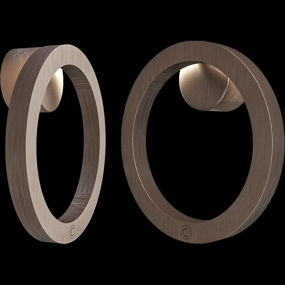 CPRN HOMOOD – Wall lamp Ring applique Art.D683 3ds Max