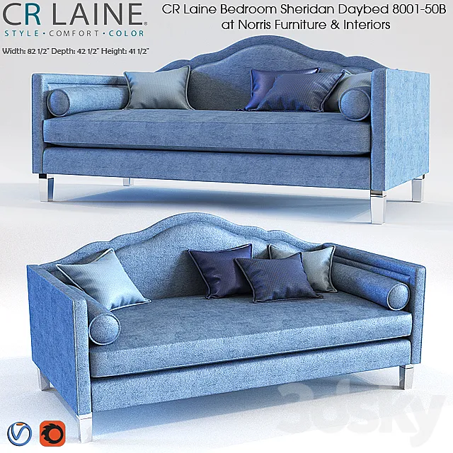 CR Laine Bedroom Sheridan Daybed 3ds Max