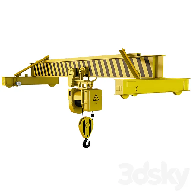 crane 3DS Max Model