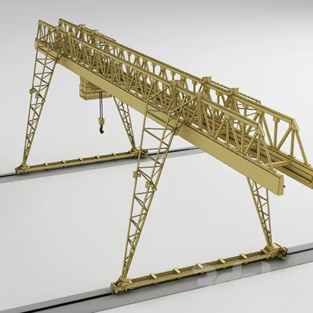 crane 3DS Max Model