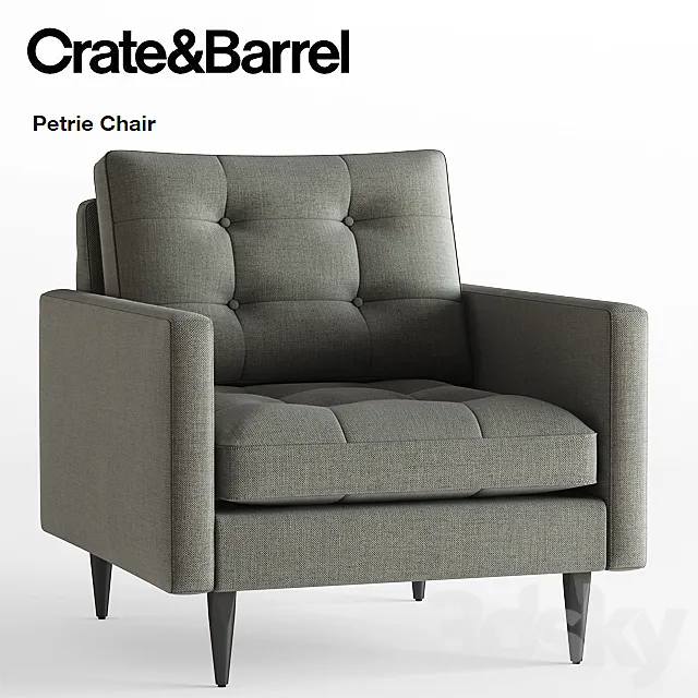 Crate and Barrel _ Petrie Chair 3DSMax File