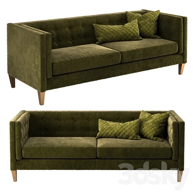 Crate and Barrel Aidan sofa 3dsMax Model